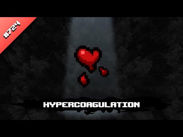 Hypercoagulation - The Binding of Isaac Repentance Item Showcase