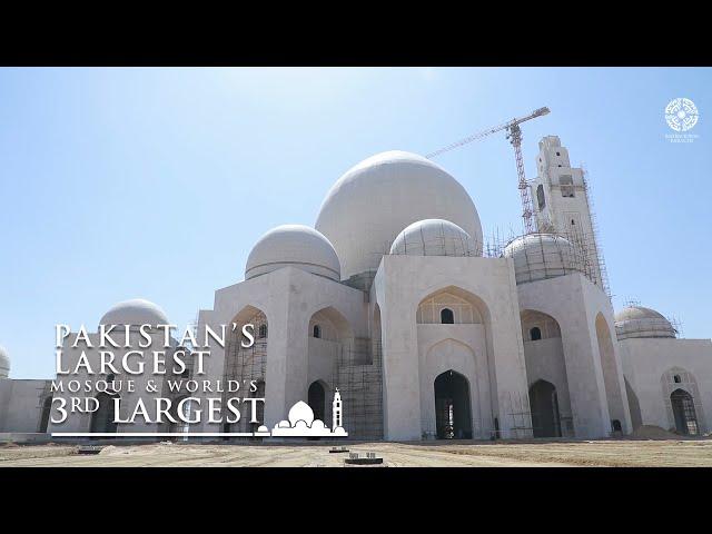 Pakistan's Largest Mosque | Grand Jamia Masjid Karachi | Bahria Town Karachi