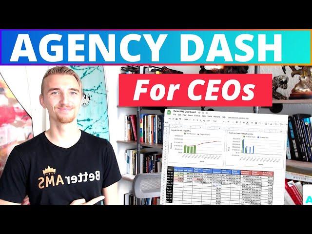 Agency reporting dashboard for CEOs (Built by a 7 figure digital marketing agency with google sheets