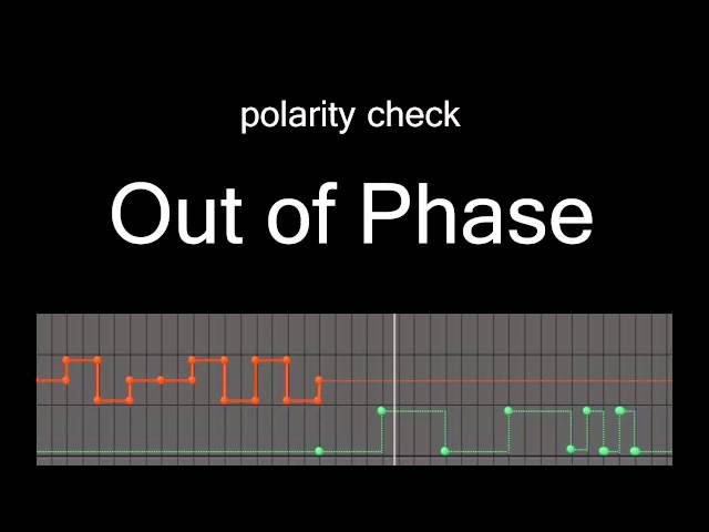 speaker polarity check - test tone