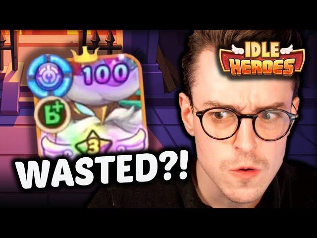 Saving a F2P Hoarder from MONTHS of WASTED PROGRESS in IDLE HEROES