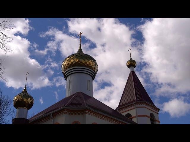 10 04 20 Молодечно . Колокольный звон , церковь  Св.Георгия Победоносца (FHD)