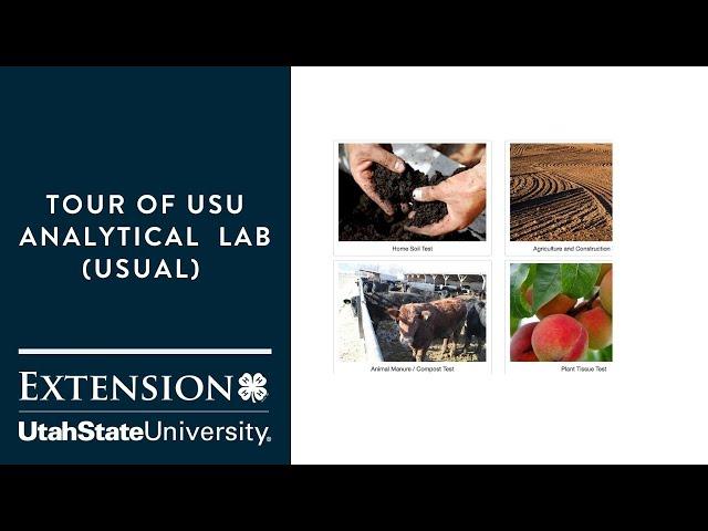 Where Can I Submit my Soil and Plant Samples at USU?