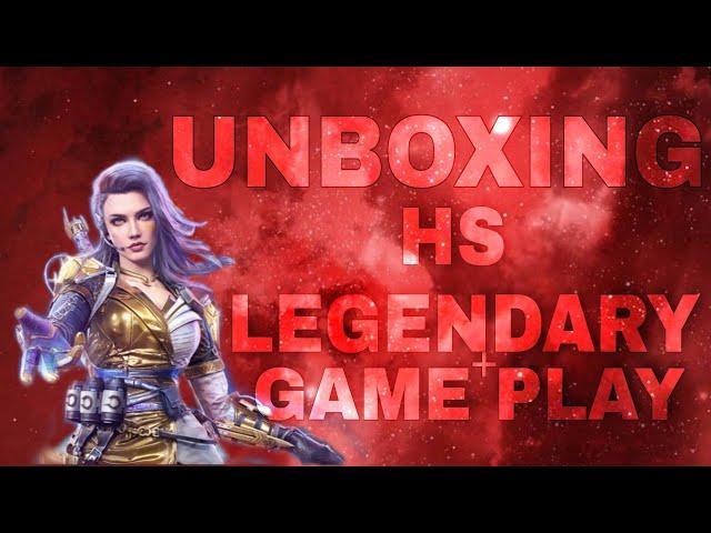 unboxing HS LEGENDARY & GAME PLAY