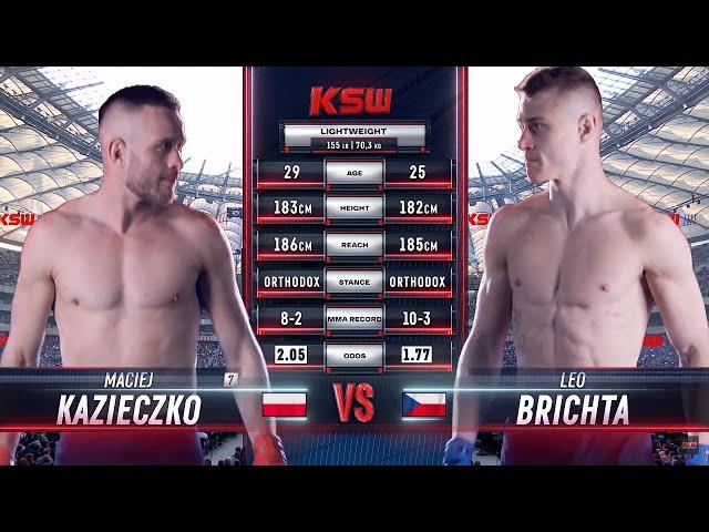 KSW Free Fight: Leo Brichta vs. Maciej Kazieczko