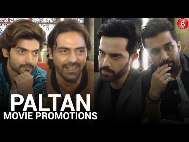 Arjun Rampal's FUNNY Interview Along With 'Paltan' Cast At INOX!