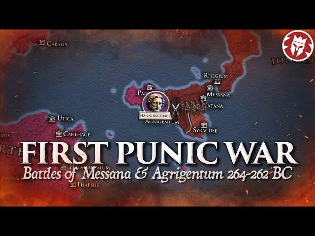 First Punic War Begins - Roman and Carthaginian History DOCUMENTARY