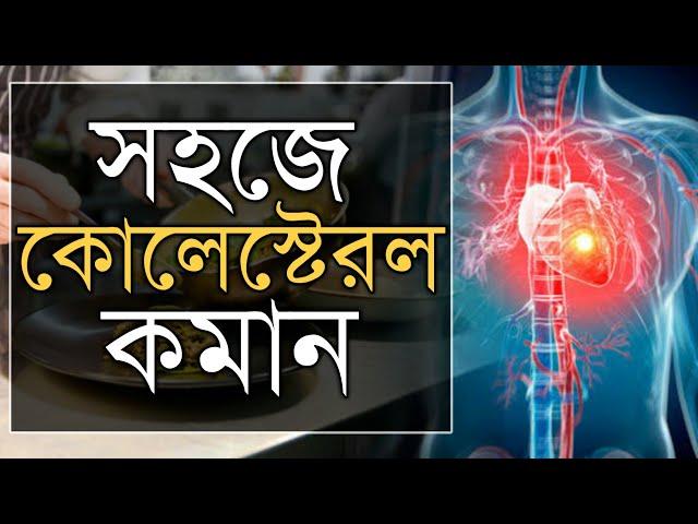 কোলেস্টেরল কমানোর সহজ উপায় | Cholesterol Control in Bengali | imagine 6