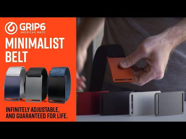 Minimalist Interchangeable Belts | GRIP6