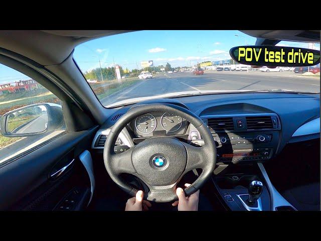 2011 BMW 1  F20 1.6 AT (136 HP) Steptronic POV Test Drive
