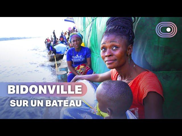 Congo : ils sont entassés sur une embarcation pour survivre