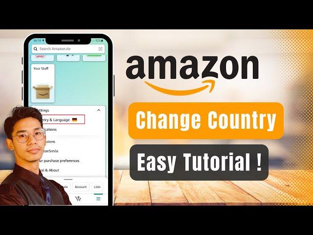 How to Change Country in Amazon App !
