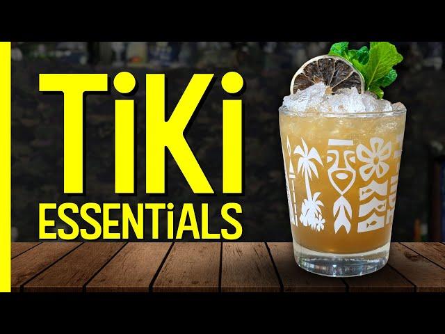 My BEST 5 TIKI Cocktails for BEGINNERS - Do you agree?