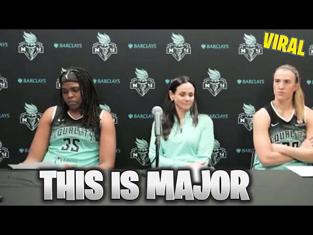 Sabrina Ionescu Is Going VIRAL For Saying THIS About Caitlin Clark Fever WNBA REFEREE NIGHTMARE!