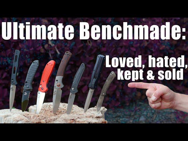 Ultimate Benchmade Knives Ranked: All the ones I've kept, sold, love, and hate.