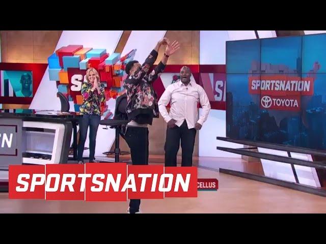 CJ McCollum Goes One-On-One With Marcellus Wiley | SportsNation | ESPN