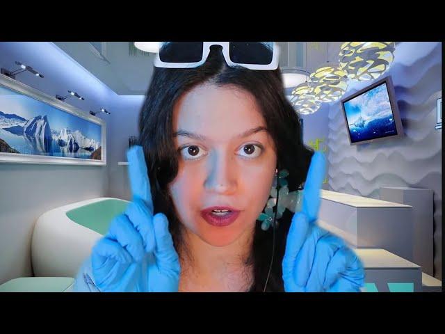 asmr • full cranial nerve exam (sci fi Y2K series)