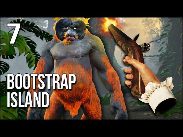 Bootstrap Island | Boss Battle Against A Giant Ape In The New Jungle Area!