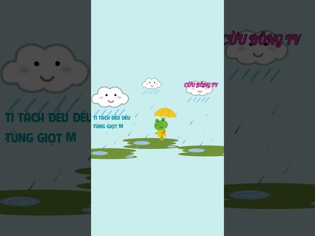Bài Thơ Mưa Rơi | Thơ Về Thời Tiết | Thơ Hay Cho Bé | Thơ Thiếu Nhi | Giáo Dục Trẻ Em | Cừu Bông TV