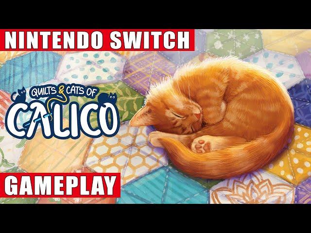 Quilts and Cats of Calico Nintendo Switch Gameplay