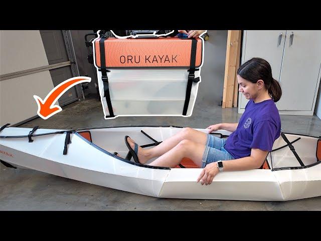 My First Time Unboxing the Oru Kayak Beach LT