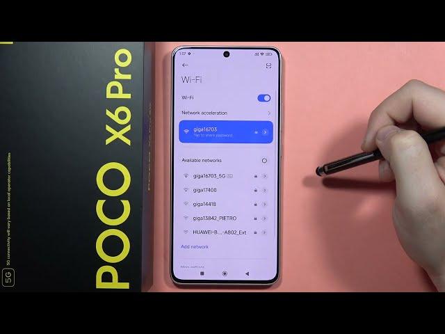 POCO X6 Pro: Turn Off Auto Connection for WiFi Network #howtodevices