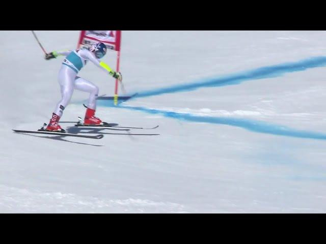 Mikaela Shiffrin - Falls Run 1 - GS - 2016 Audi FIS Ski World Cup Finals