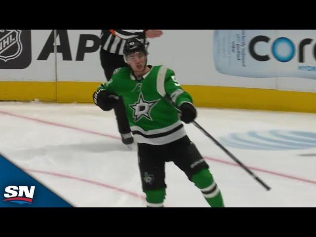 Stars' Wyatt Johnston Nets Three Power-Play Goals For Third Career Hat Trick