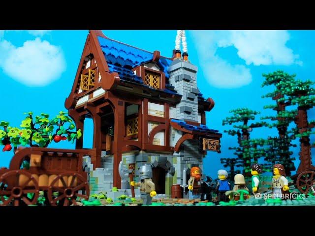 Medieval Blacksmith stop motion animations | LEGO Ideas contest winners