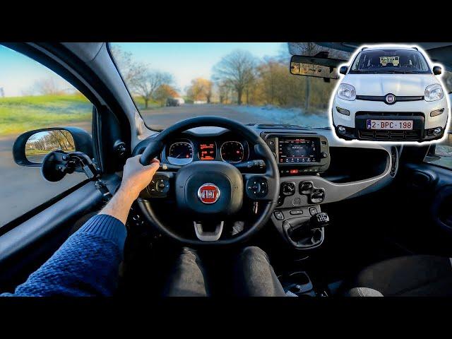 Fiat Panda 2023 | 1.0 hybrid 70 hp | POV test drive