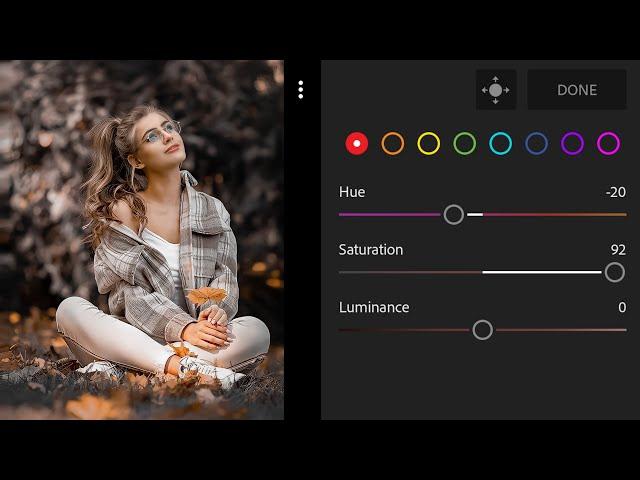 Lightroom Black And Orange Tone Photo Editing - Lightroom Best Photo Editing 2023