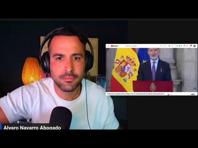 DIRECTO DISCURSO DEL REY "OCULTO" CON MENSAJE PARA PEDRO SÁNCHEZ!