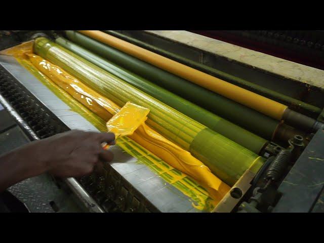 Explore 5 Colours Offset Printing factory | How it works