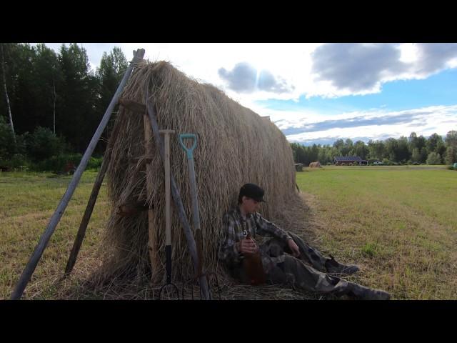 Making a Traditional Swedish Hayrack (hässja)