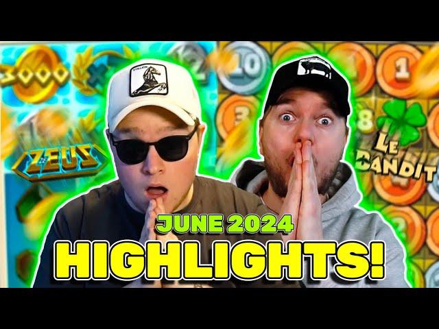 JUNE 2024 SLOTS HIGHLIGHTS (MAX WINS AND MORE)