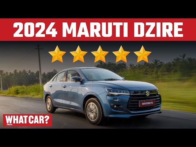 Maruti Dzire | 5 star safety के साथ | हिन्दी review ​⁠​⁠​⁠@WhatCarIndia