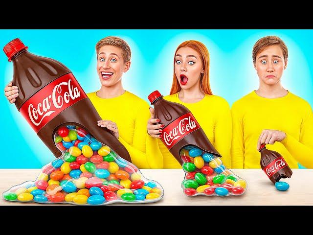 Big, Medium and Small Plate Challenge | Awesome Kitchen Hacks by Multi DO Challenge