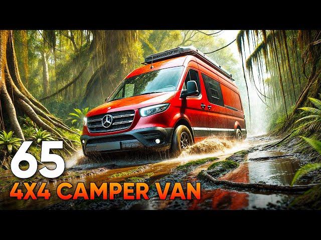 65 4x4 Camper Van for Your Offroad Adventures