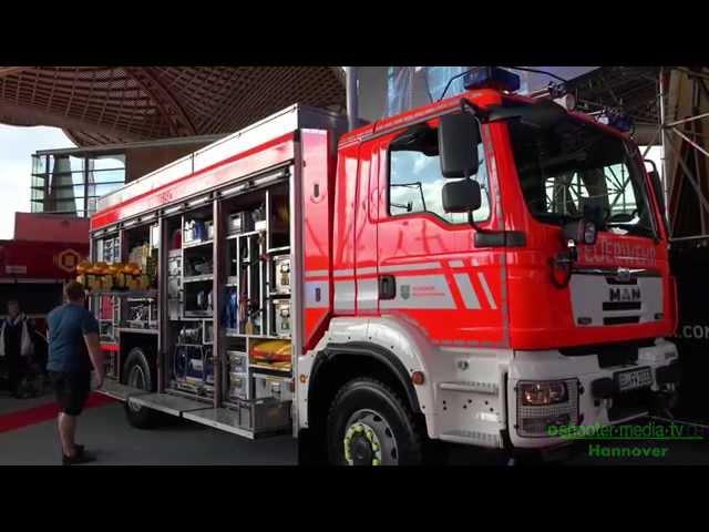 [Interschutz 2015] - GIMAEX : Rüstwagen mit umfangreicher Beladung - Feuerwehr Bergisch Gladbach [F]