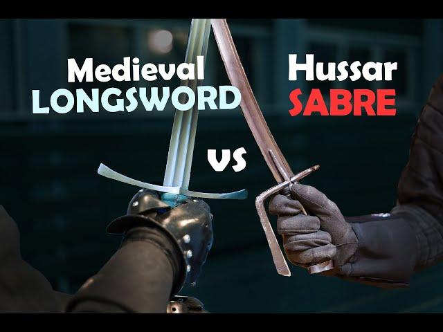 Hussar Sabre vs Medieval Longsword | Weapon Confrontations