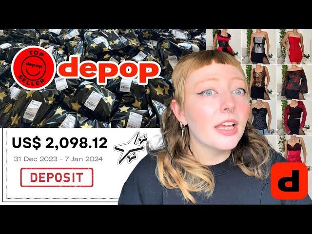 how to become TOP DEPOP SELLER in 2024