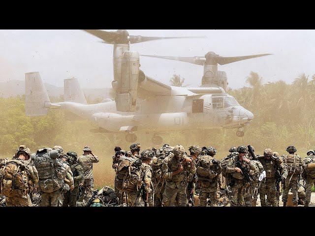 Balikatan 23 | Massive Air Assault on Philippine Islands with US Marines and US Army Soldiers