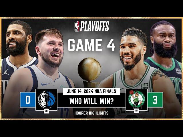 Boston Celtics vs Dallas Mavericks Full Game 4 Highlights | Jun 14 | 2024 NBA Finals