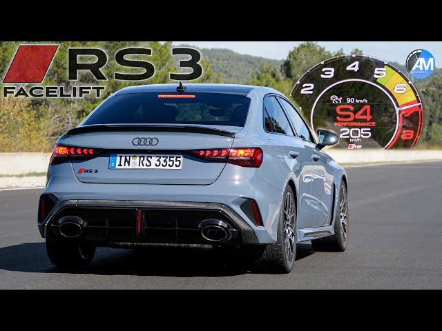 NEW! 2025 Audi RS3 Facelift | 0-100 km/h & 100-200 km/h accelerations| by Automann in 4K