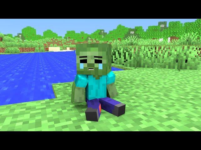 All Episodes, Story About Baby Zombie - Minecraft Animation