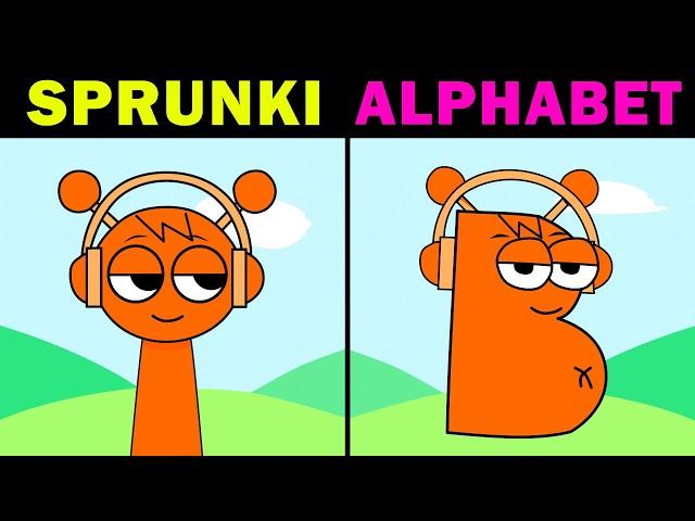 SPRUNKI but SPANISH Adrian`s ALPHABET LORE | Alphabet lore | Animation