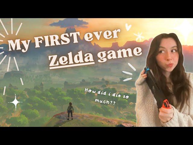 First Time Playing The Legend Of Zelda Breath Of The Wild!  Lets Play ep #1