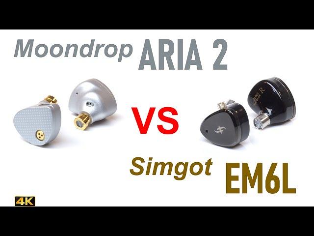 Moondrop Aria 2 vs Simgot EM6L