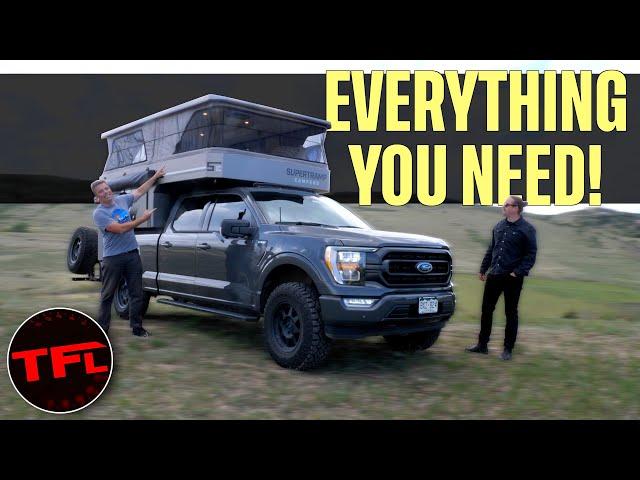 This Ford F-150 Has The COOLEST Adventure Camper - Dude, I Love My Ride