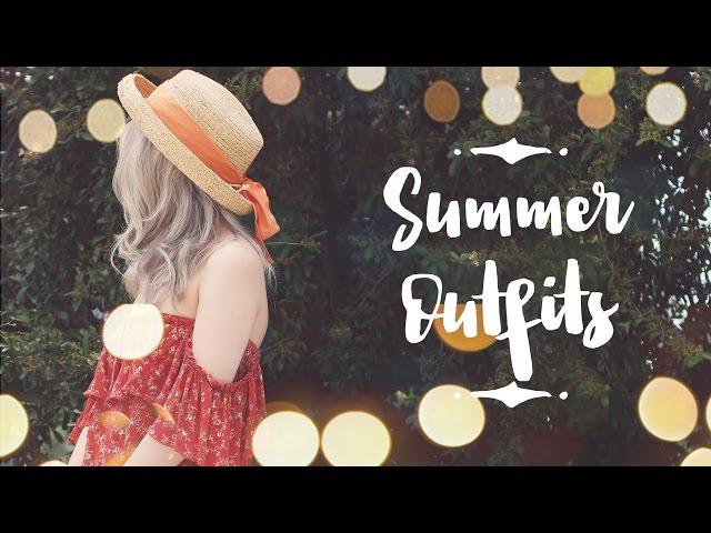 Flirty Summer Outfits | Summer Lookbook 2017